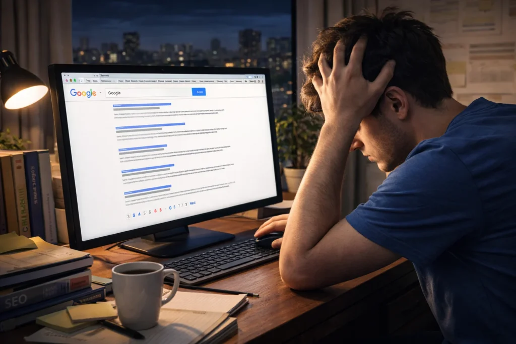 Local SEO tips on going from page 5 to page 1